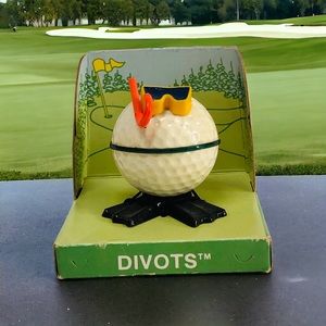 Vintage Divots Sports Collectables "Walter" Scuba Diver Golf Ball Figurine